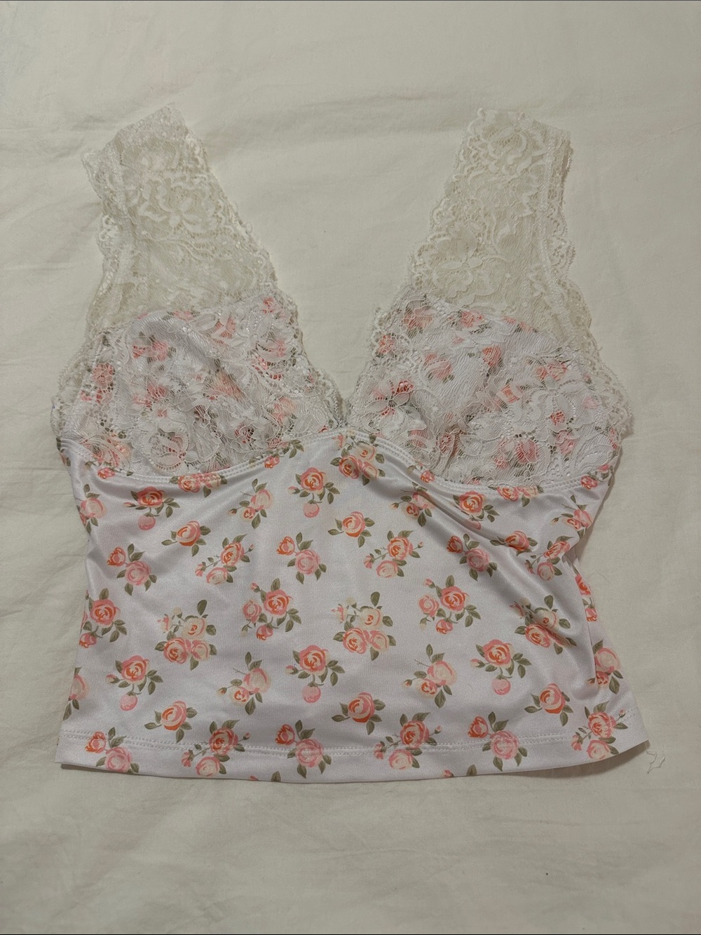 Princess Polly Lace Floral tank